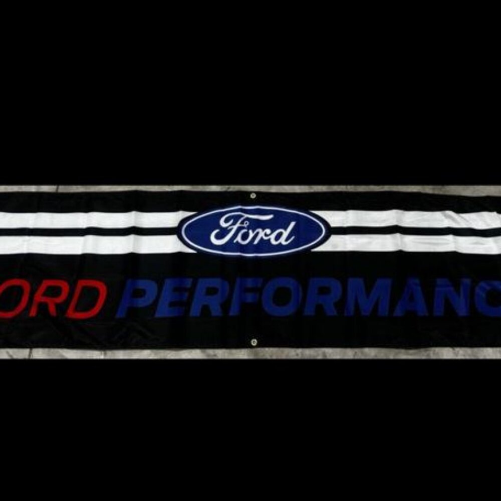 Ford‎ Performance Racing Team Banner – 2x8ft Garage Man Cave Decor Racing Sign - Picture 2 of 4